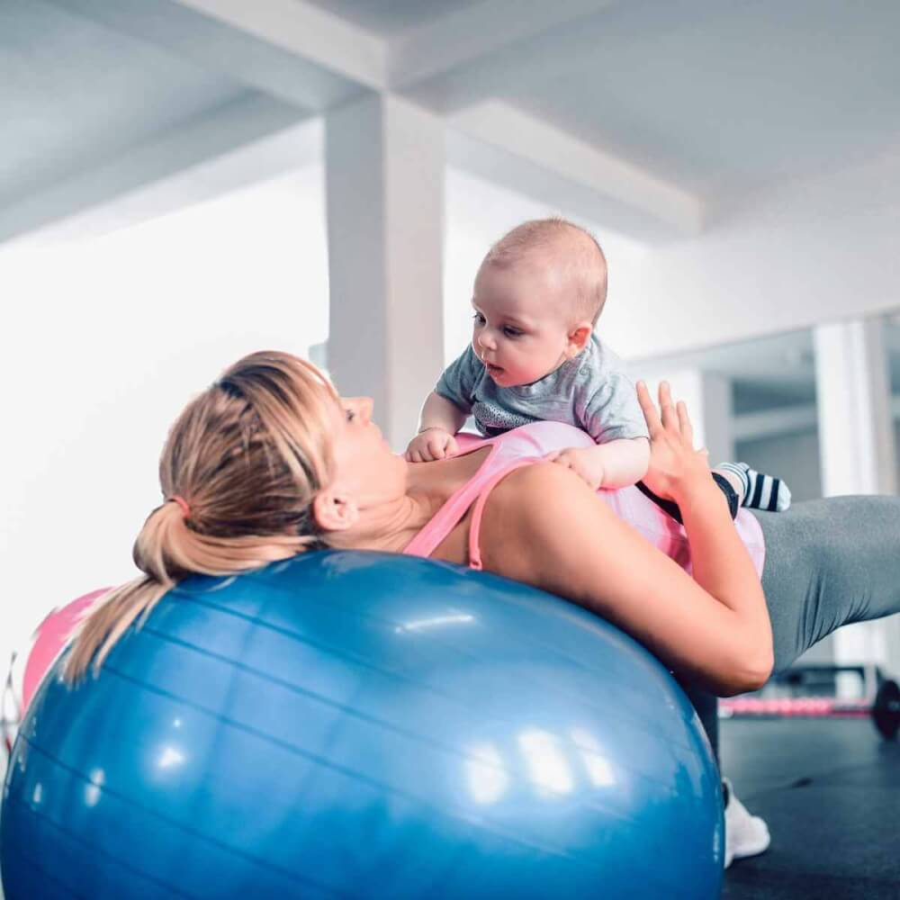 Top 5 tips on how to work out with a new baby