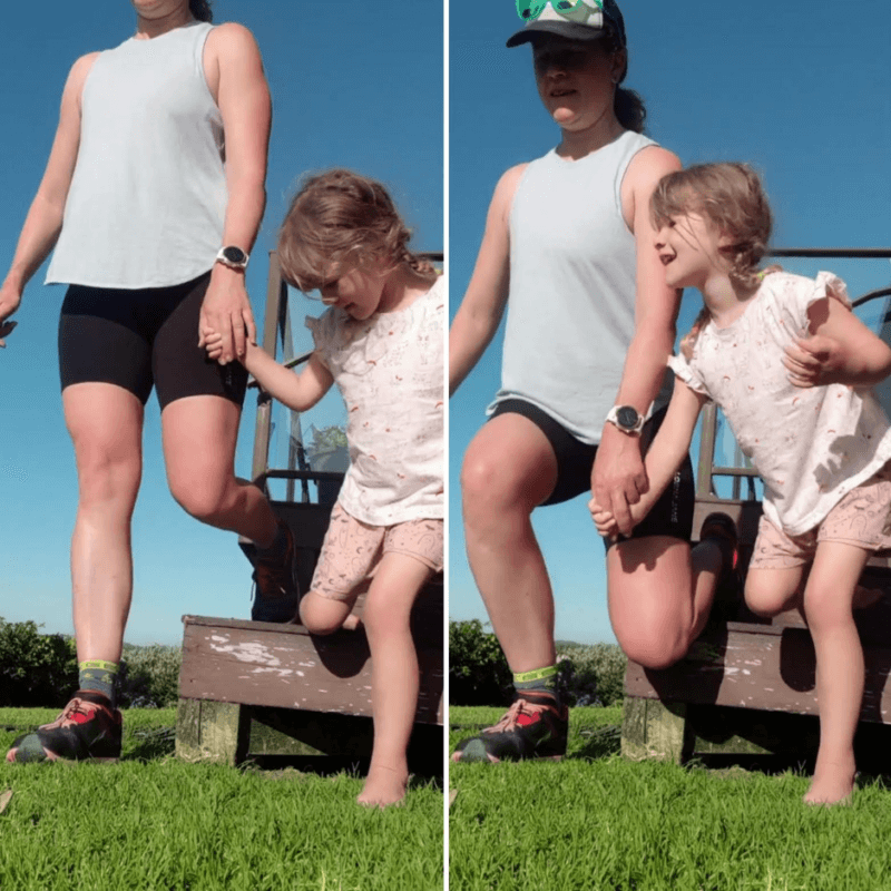 Postpartum Running - Split Squat